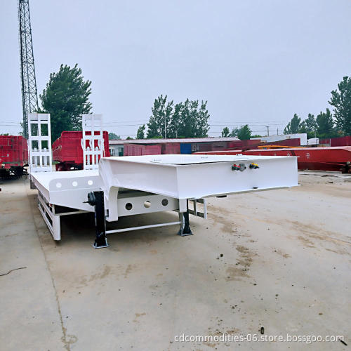 Hot Sale 2/3 Axle  Lowbed Truck Trailer for Sale
